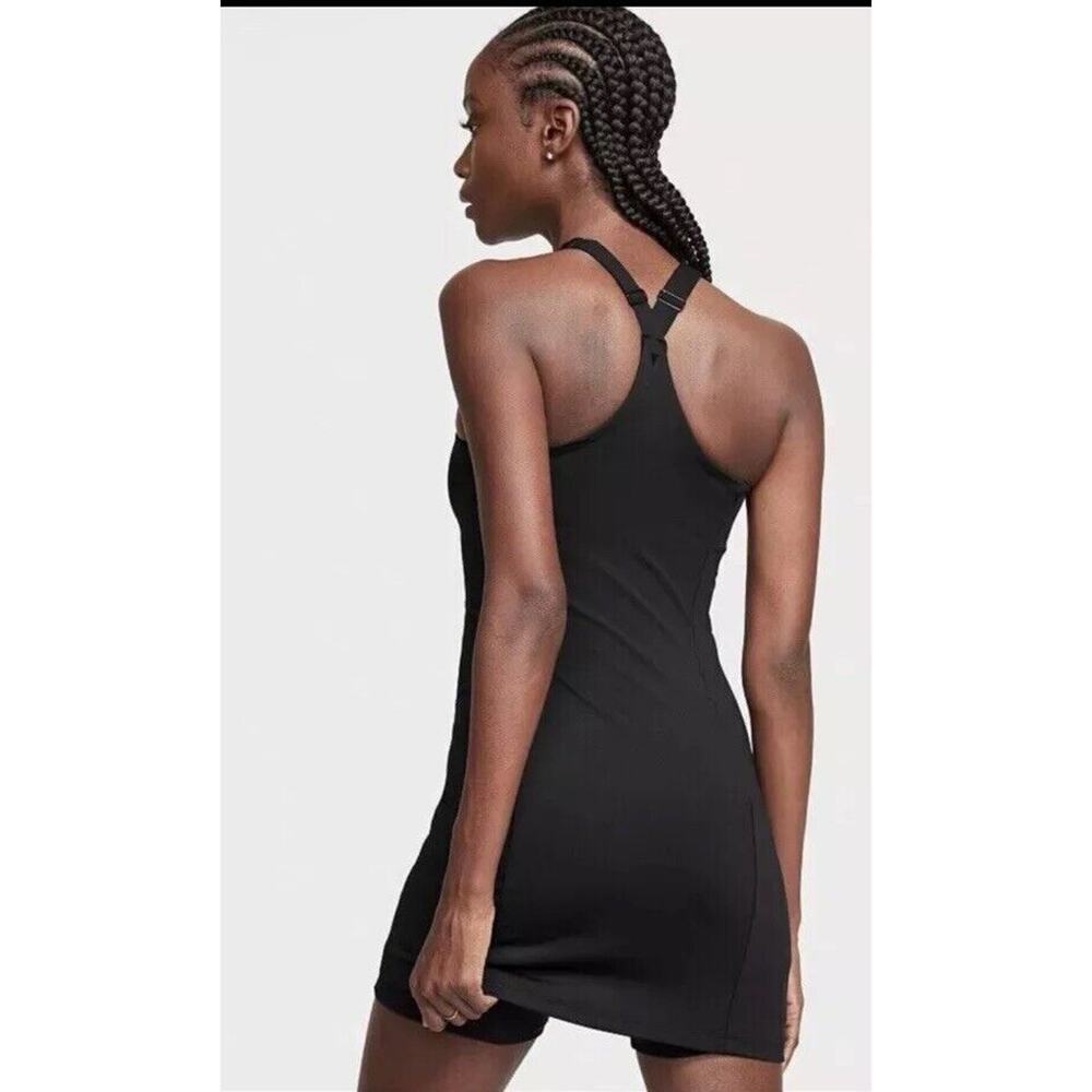 Victorias Secret Dress Sz L Tennis Sport Athletic Black On Point Essential NWT - Picture 2 of 15